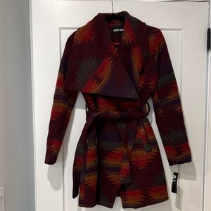 Steve Madden Multicolor Trench Coat